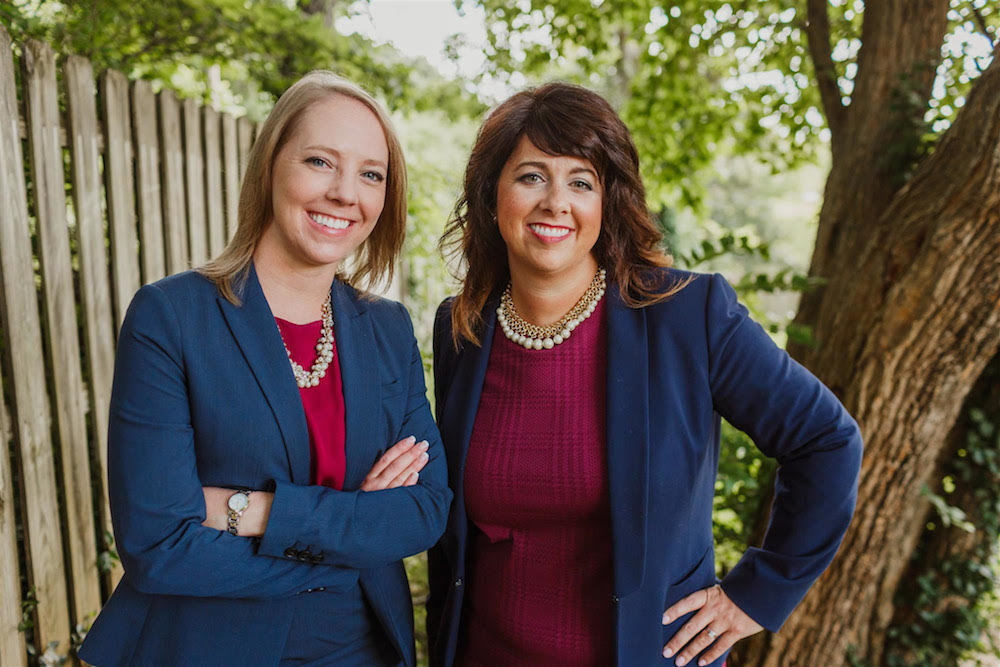 Danielle Kincaid, left, and Angela Myers are partners in The Elder Law Group.
